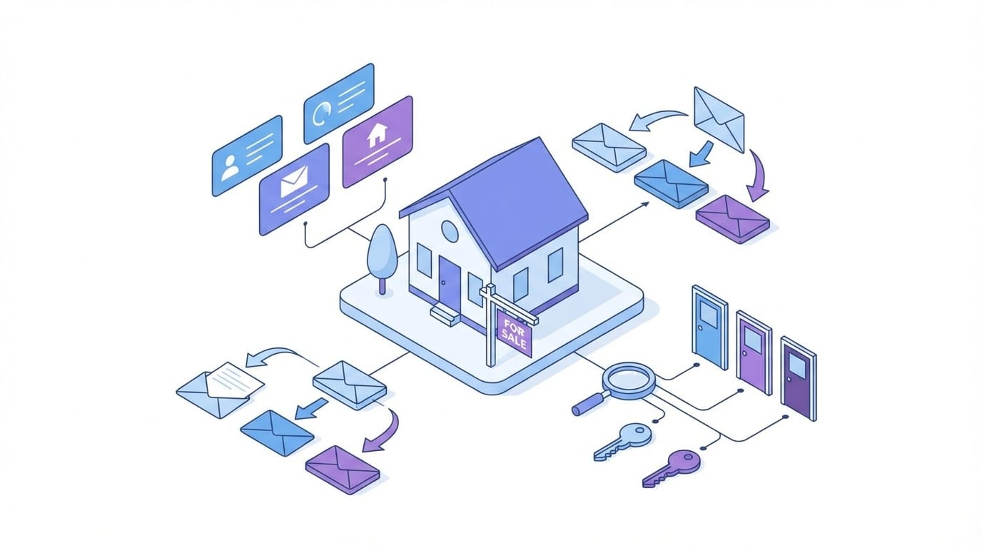 Automatisation agence immobilière : 5 systèmes qui génèrent des mandats (et ce que ça coûte vraiment)
