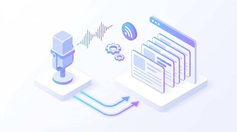 Publier automatiquement un podcast sur son propre site Ghost avec n8n